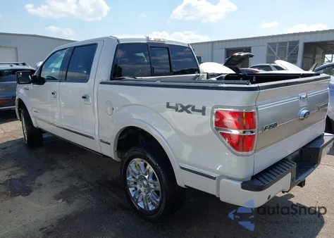 2013 Ford F-150 Platinum from USA, damaged, VIN 1FTFW1ETXDFD15103